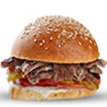 Doner Burger & Cheese 